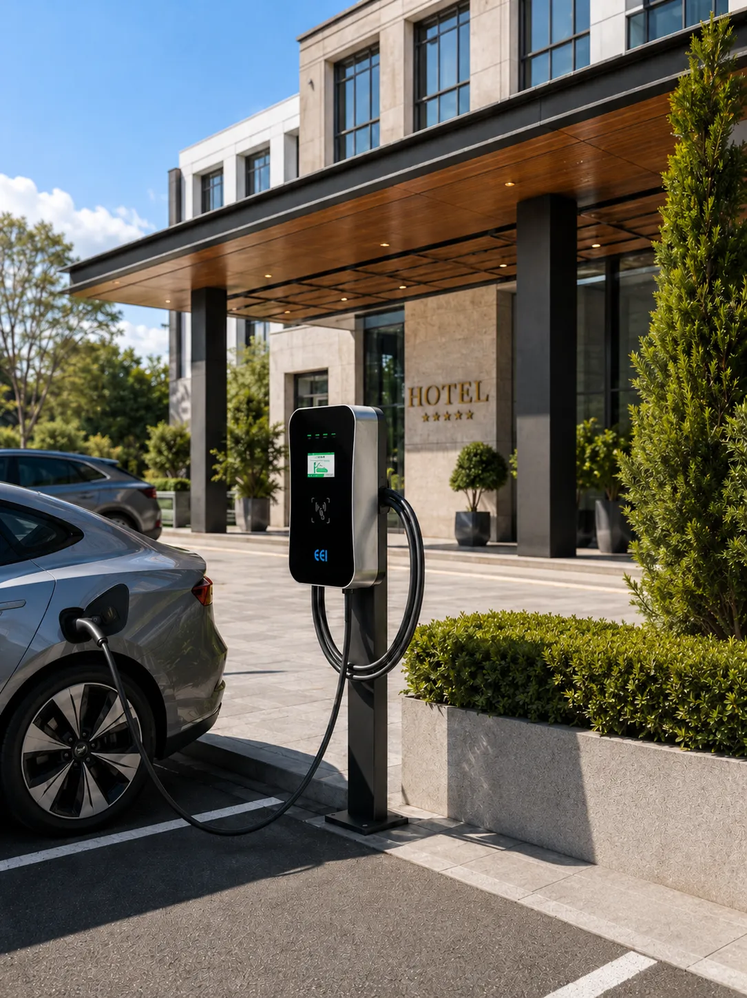 Otel enerji ve şarj çözümü